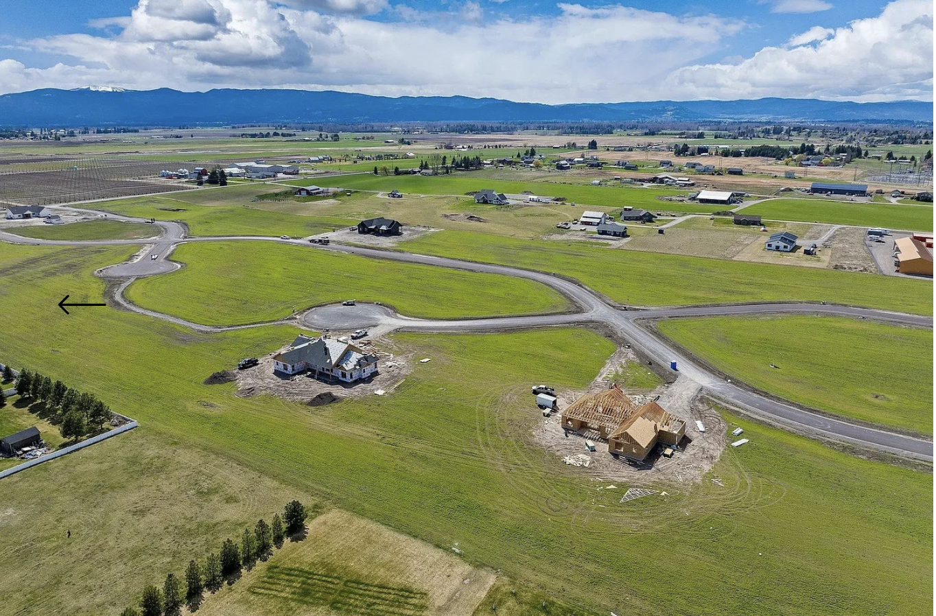 A Westward View - Tanninen Custom Homes under construction